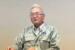 技術部 業務推進専門職(次長格)後藤民二氏の画像