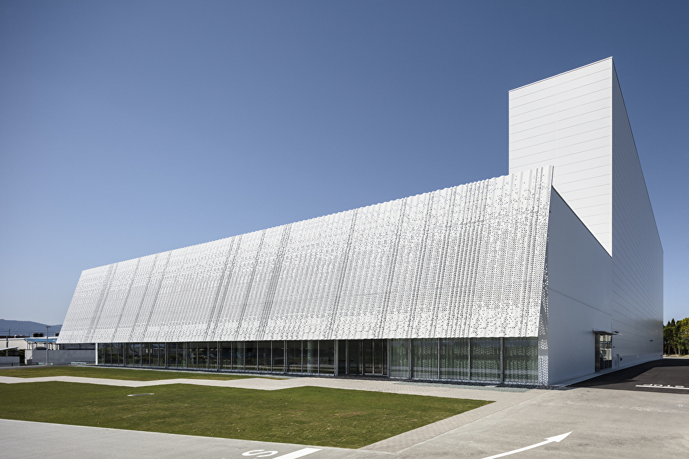 草津工場（中野製薬製造株式会社）の外観