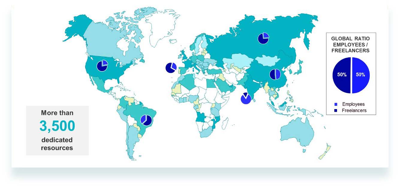 ビューローベリタスのグローバルネットワーク